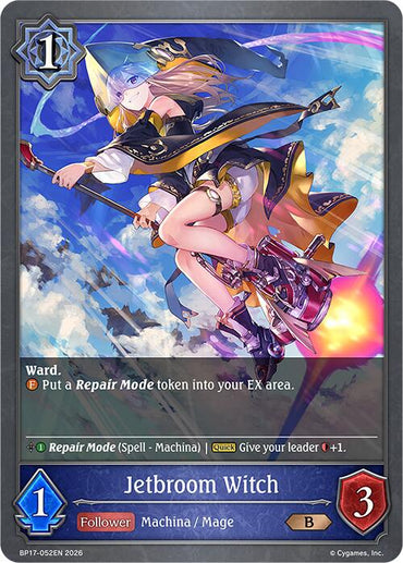 Jetbroom Witch (BP17-052EN) [Convergent Destinies]