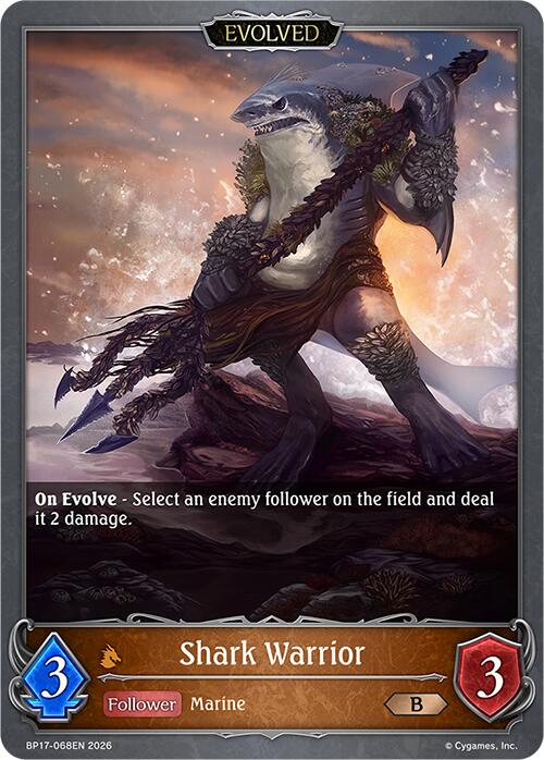 Shark Warrior (Evolved) (BP17-068EN) [Convergent Destinies]