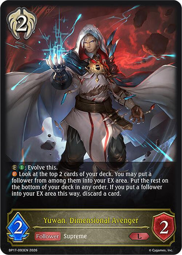 Yuwan, Dimensional Avenger (BP17-093EN) [Convergent Destinies]