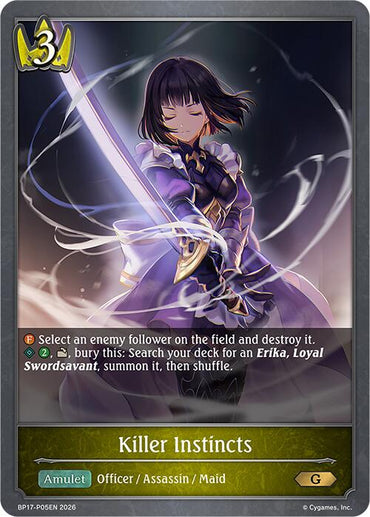 Killer Instincts - P05EN (Foil) (BP17-P05EN) [Convergent Destinies]