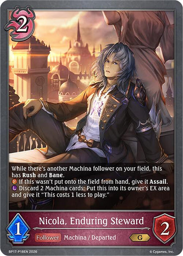 Nicola, Enduring Steward - P18EN (Foil) (BP17-P18EN) [Convergent Destinies]