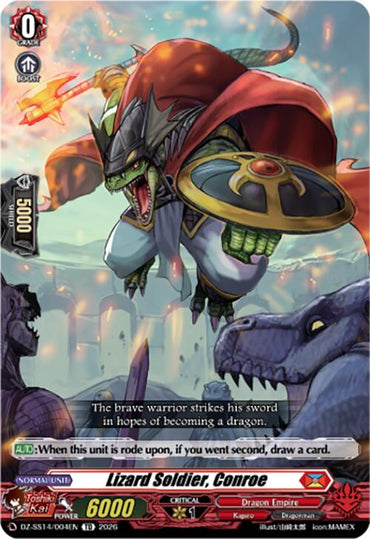 Lizard Soldier, Conroe (DZ-SS14/004EN) [Dragonic Overlord Start Deck]