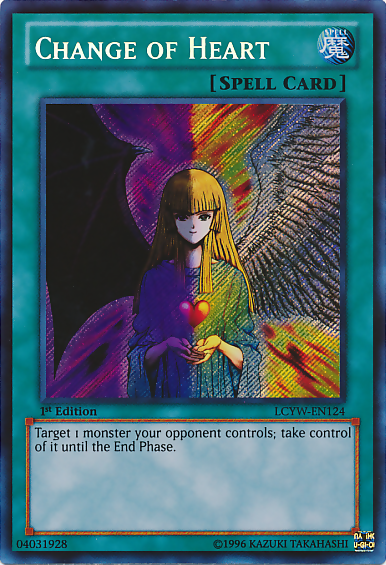 Change of Heart [LCYW-EN124] Secret Rare