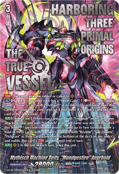 Mythisch Machine Deity, "Mondgestirn" Angrbold (DZ-BT14/SEC05EN) [Envoys of the Crimson Moon]