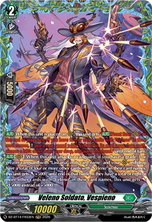 Veleno Soldato, Vespieno (DZ-BT14/FR33EN) [Envoys of the Crimson Moon]