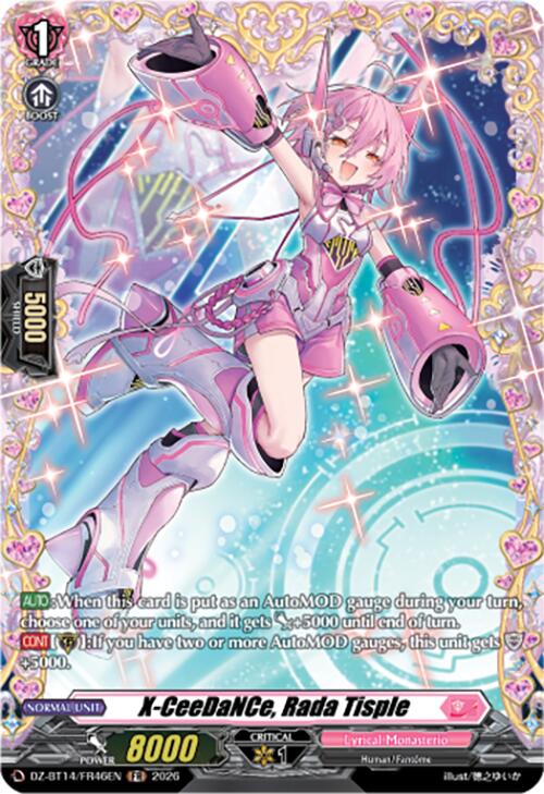 X-CeeDaNCe, Rada Tisple (DZ-BT14/FR46EN) [Envoys of the Crimson Moon]