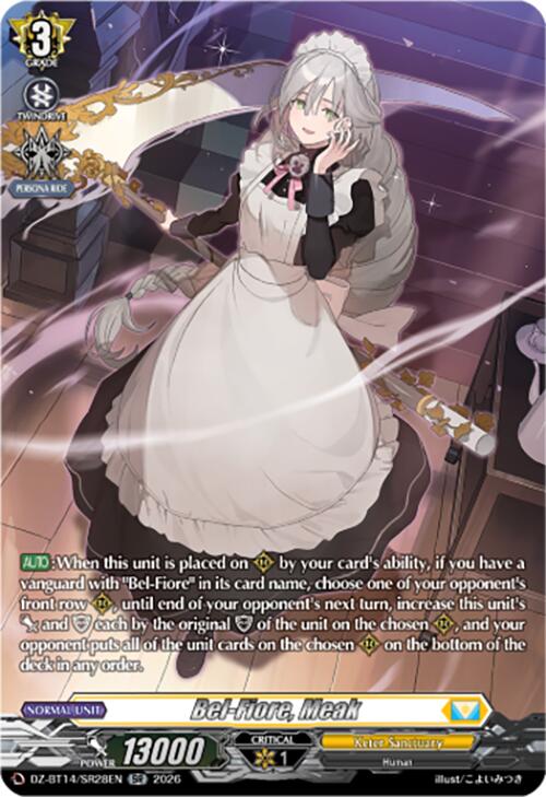 Bel-Fiore, Meak (DZ-BT14/SR28EN) [Envoys of the Crimson Moon]