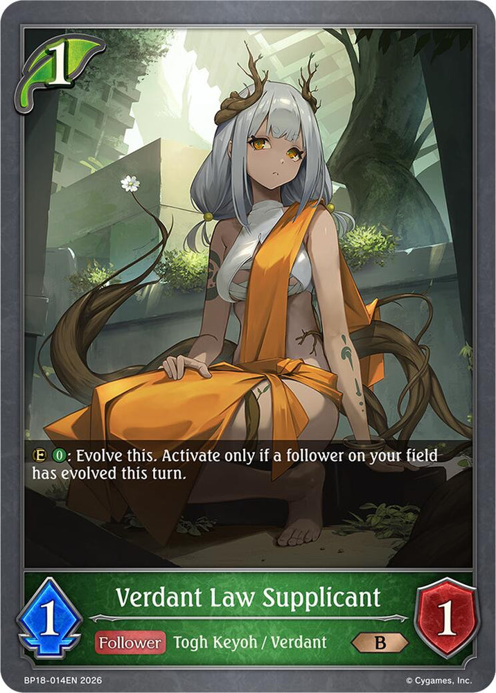 Verdant Law Supplicant (BP18-014EN) [Neometropolis]