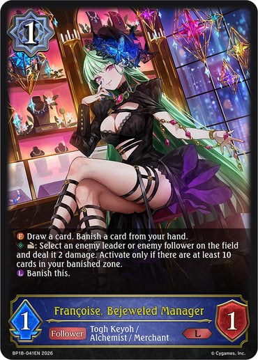 Francoise, Bejeweled Manager (BP18-041EN) [Neometropolis]
