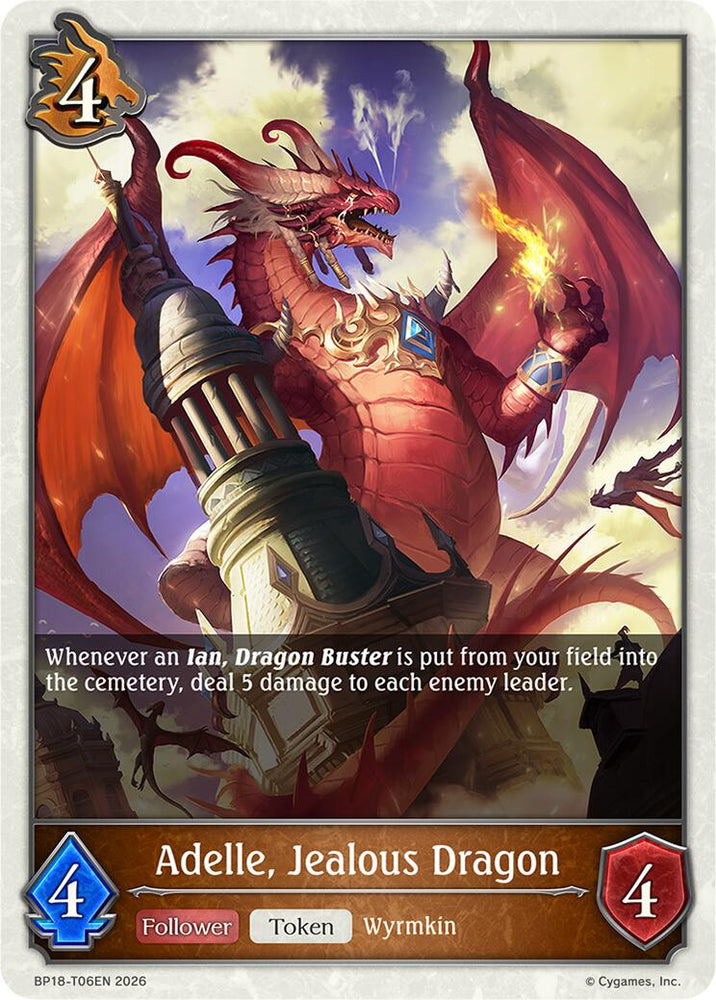 Adelle, Jealous Dragon (BP18-T06EN) [Neometropolis]