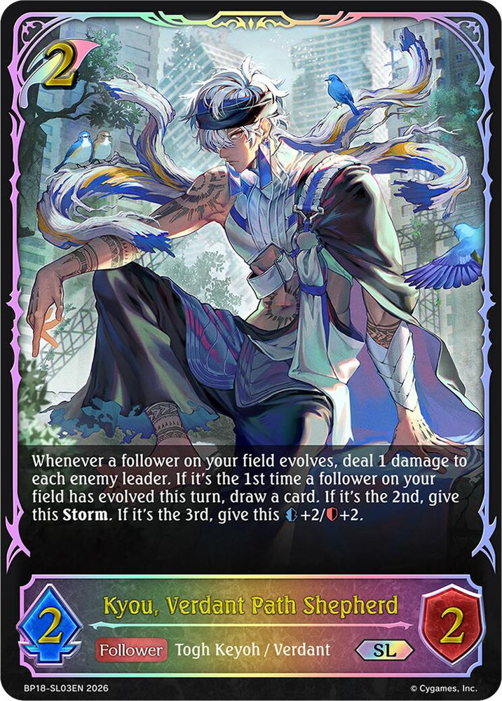 Kyou, Verdant Path Shepherd (BP18-SL03EN) [Neometropolis]
