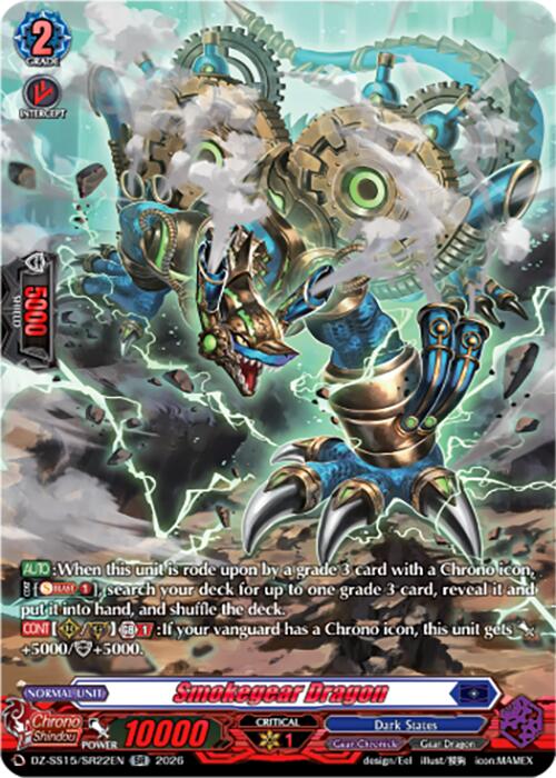 Smokegear Dragon (DZ-SS15/SR22EN) [The Legendary Vanguards]