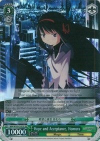 Hope and Acceptance, Homura (MM/W35-E107S SR) (Promo) [Puella Magi Madoka Magica the Movie -Rebellion-]