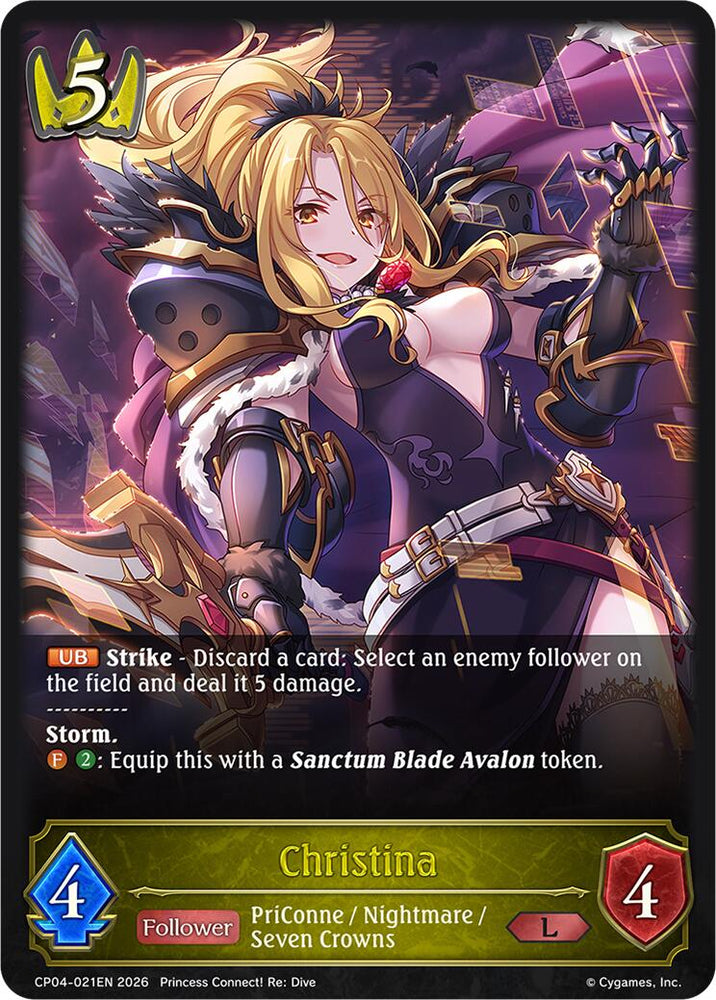 Christina (CP04-021EN) [Princess Connect! Re: Dive]