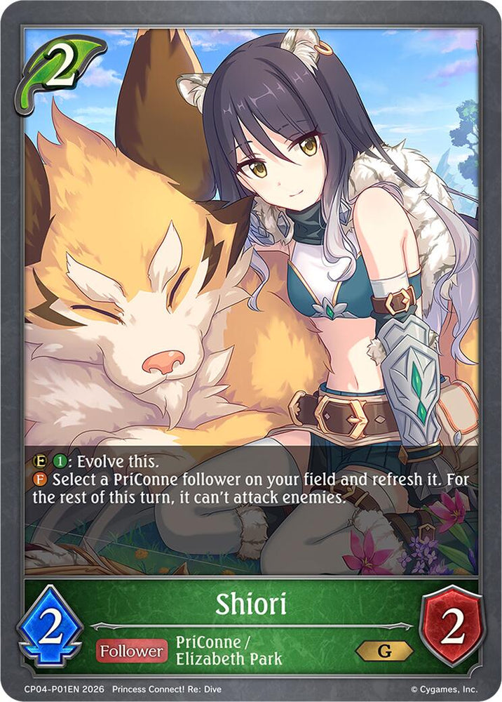 Shiori - P01EN (Foil) (CP04-P01EN) [Princess Connect! Re: Dive]