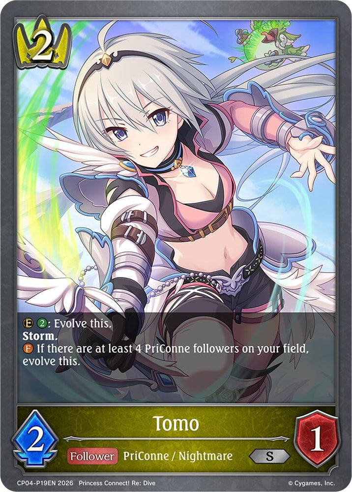 Tomo - P19EN (Foil) (CP04-P19EN) [Princess Connect! Re: Dive]