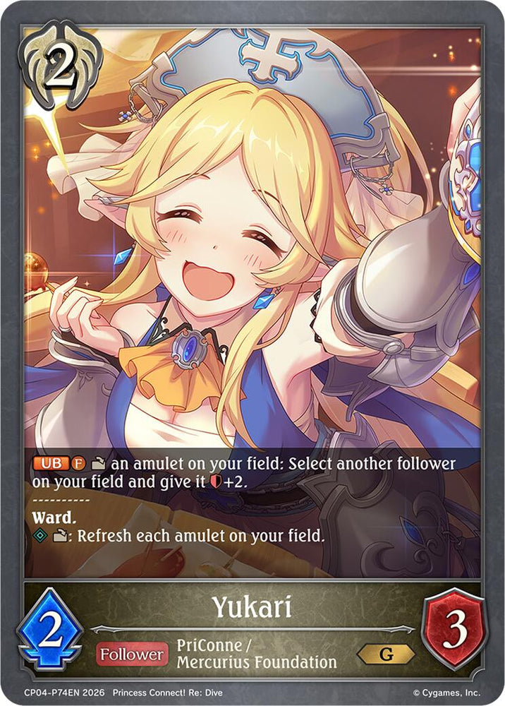 Yukari - P74EN (Foil) (CP04-P74EN) [Princess Connect! Re: Dive]