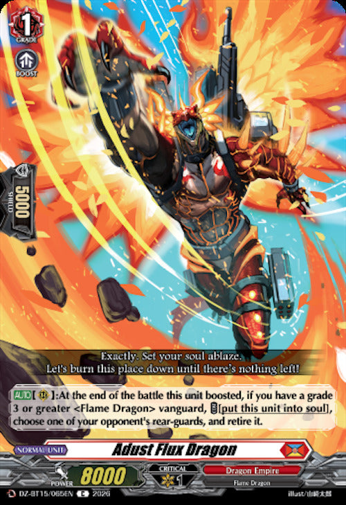 Adust Flux Dragon (DZ-BT15/065EN) [Strike of Illusionary Shadows]