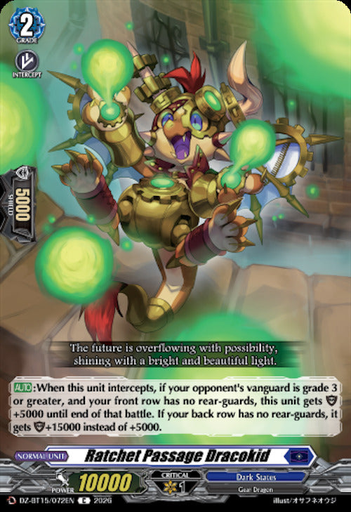 Ratchet Passage Dracokid (DZ-BT15/072EN) [Strike of Illusionary Shadows]