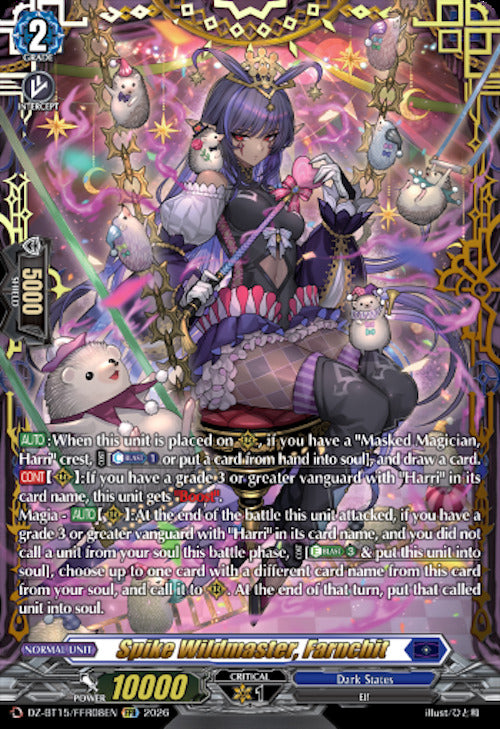 Spike Wildmaster, Farnchit (DZ-BT15/FFR08EN) [Strike of Illusionary Shadows]