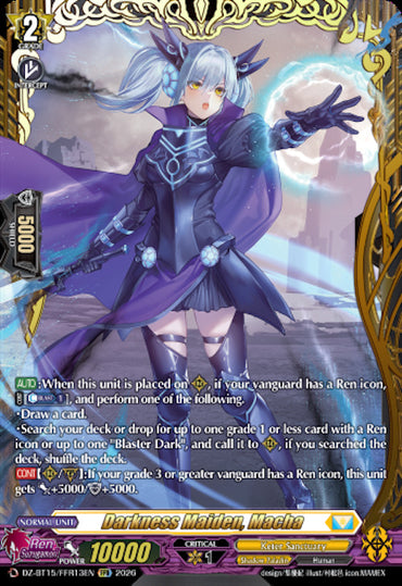 Darkness Maiden, Macha (DZ-BT15/FFR13EN) [Strike of Illusionary Shadows]