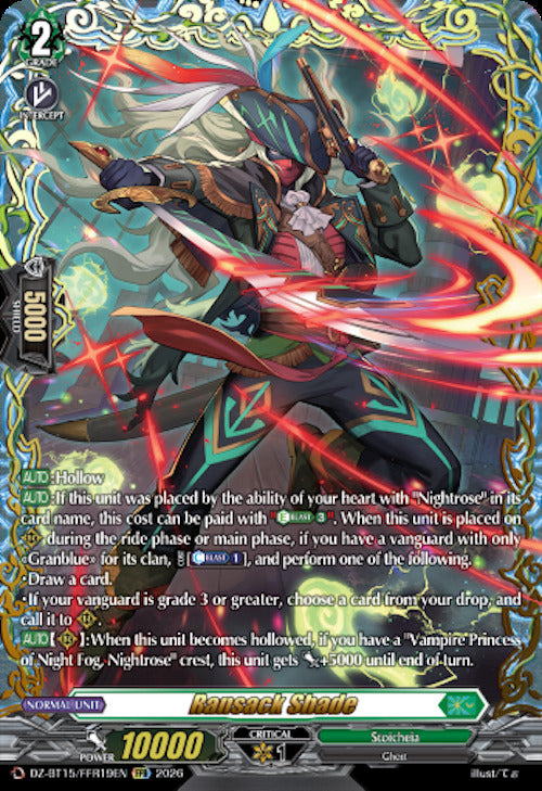 Ransack Shade (DZ-BT15/FFR19EN) [Strike of Illusionary Shadows]