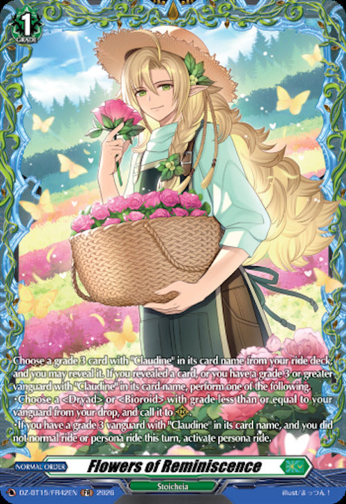 Flowers of Reminiscence (DZ-BT15/FR42EN) [Strike of Illusionary Shadows]
