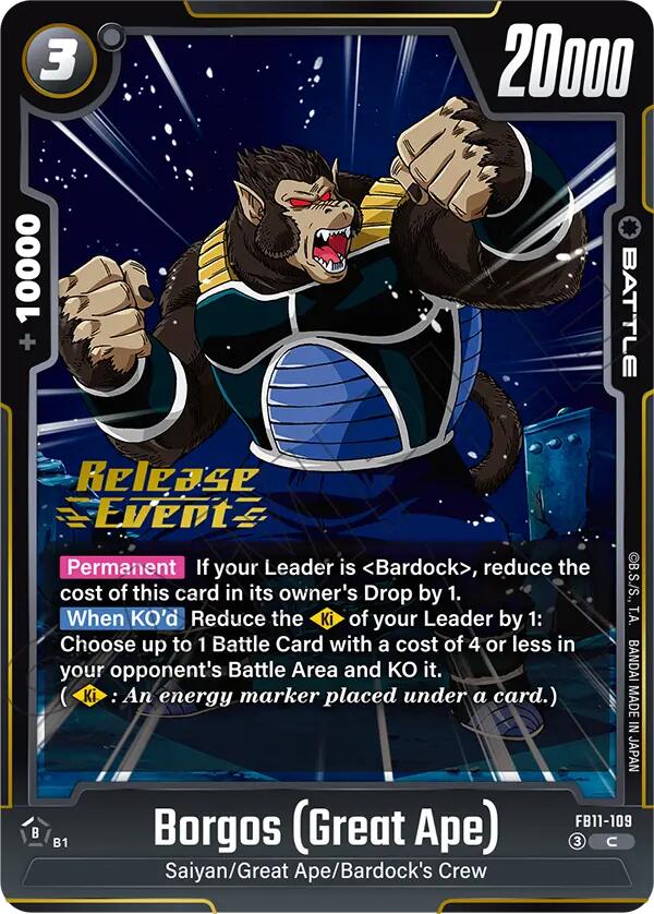 Borgos (Great Ape) [Brightness of Hope Release Event Cards]