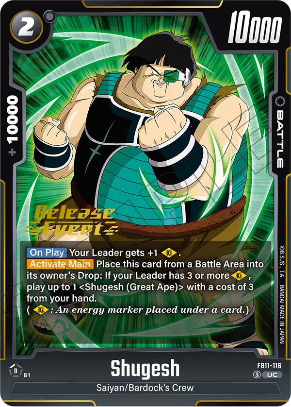 Shugesh [Brightness of Hope Release Event Cards]