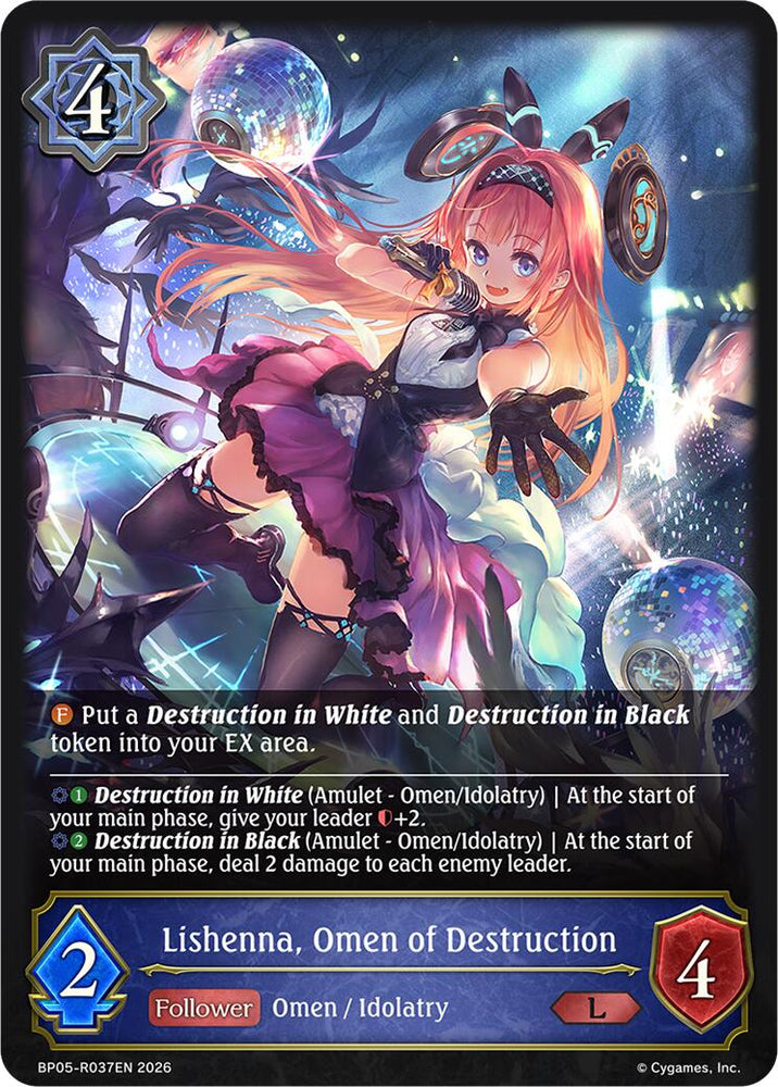 Lishenna, Omen of Destruction (BP05-R037EN) [Eightfold Retribution]