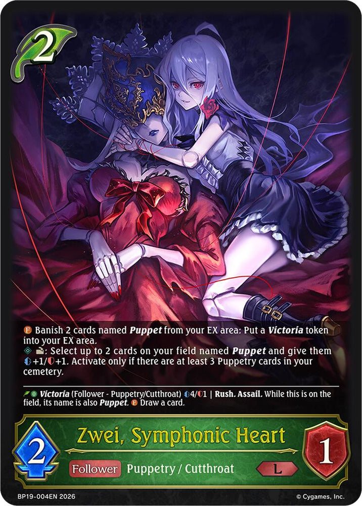 Zwei, Symphonic Heart (BP19-004EN) [Eightfold Retribution]