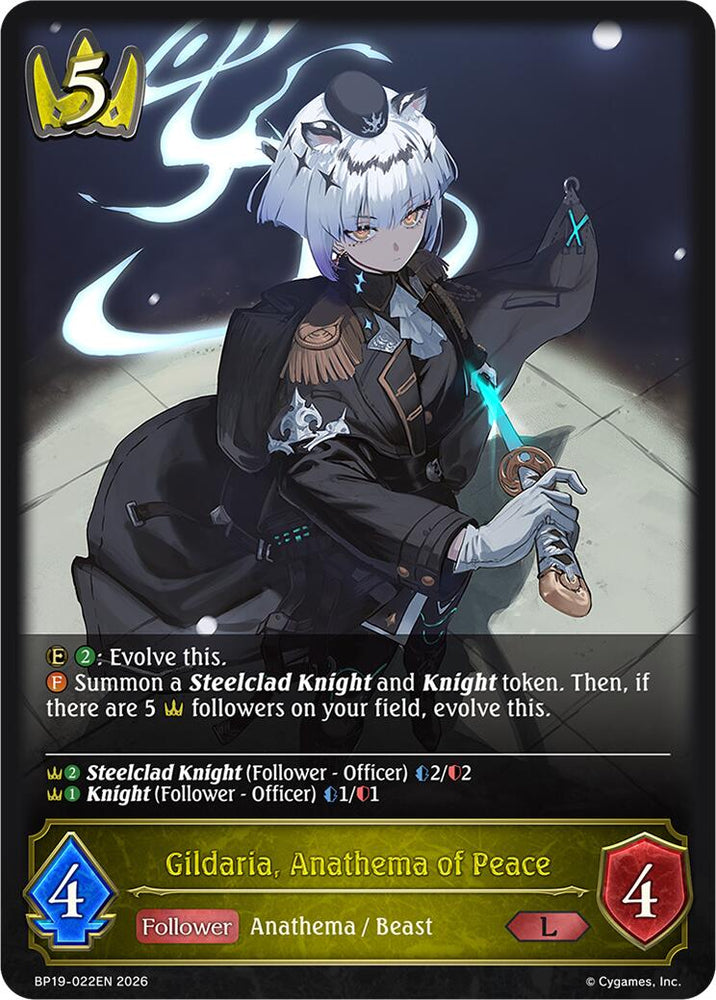 Gildaria, Anathema of Peace (BP19-022EN) [Eightfold Retribution]