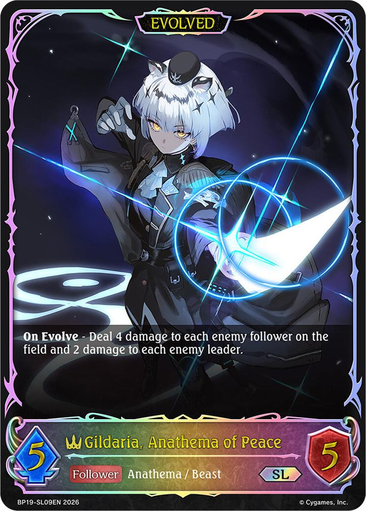Gildaria, Anathema of Peace (Evolved) (BP19-SL09EN) [Eightfold Retribution]
