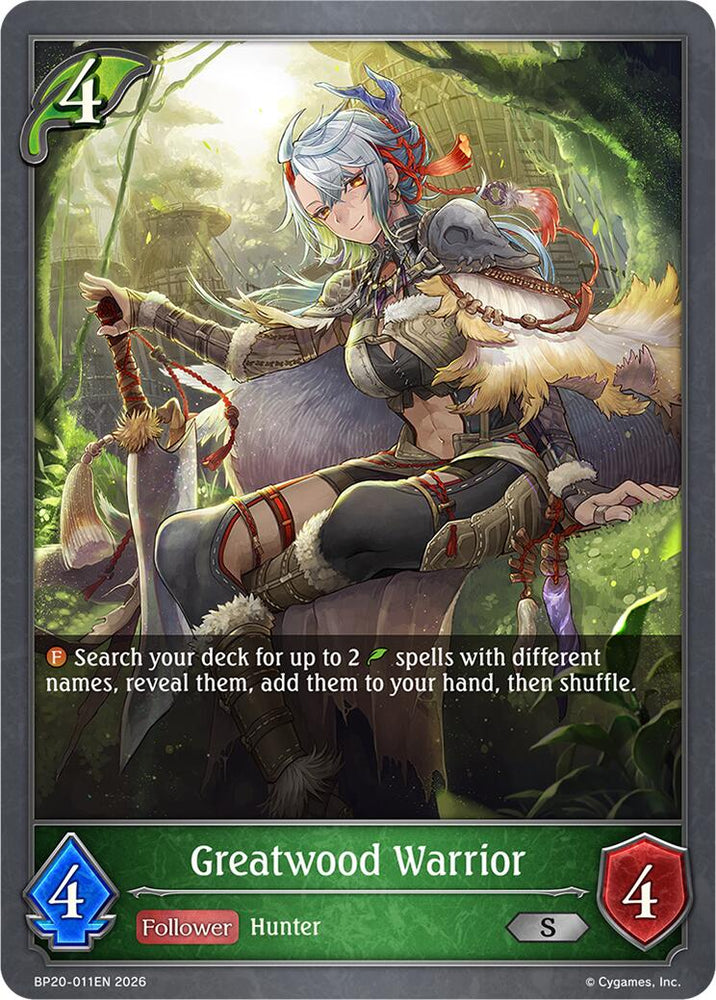 Greatwood Warrior (BP20-011EN) [Omens and Heirs]