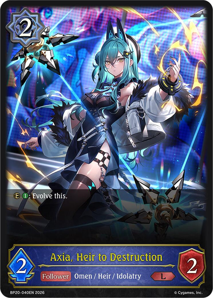 Axia, Heir to Destruction (BP20-040EN) [Omens and Heirs]