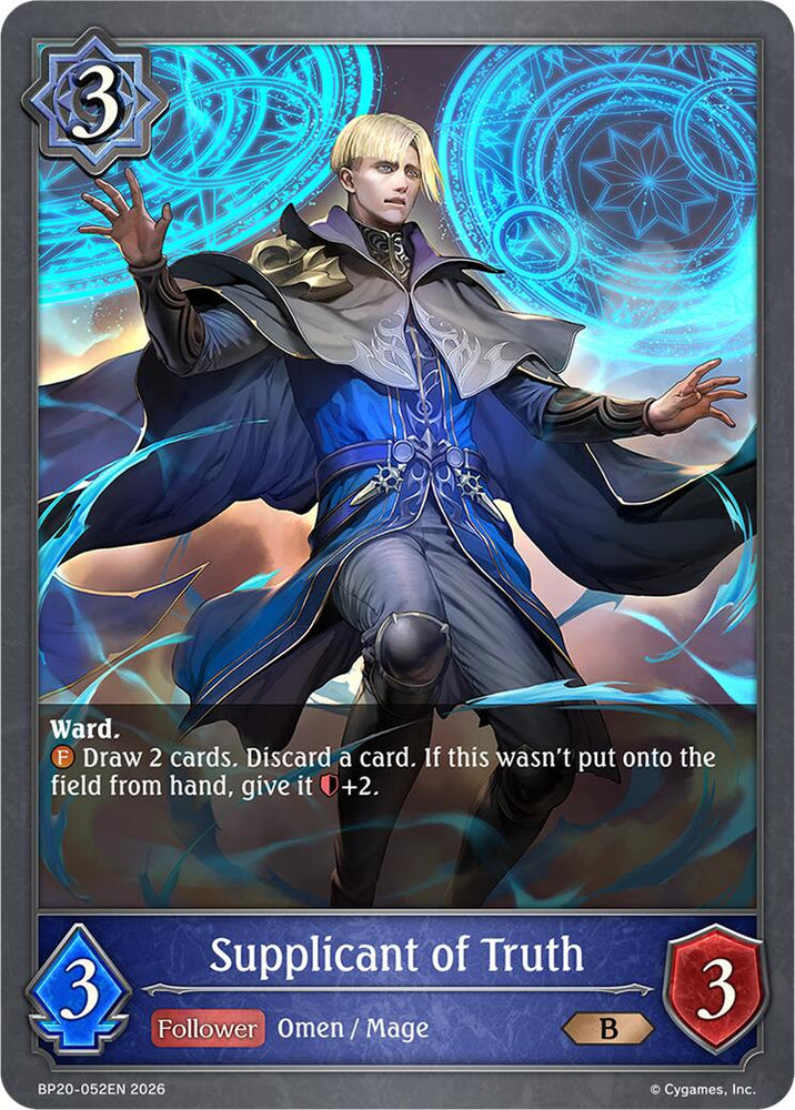 Supplicant of Truth (BP20-052EN) [Omens and Heirs]