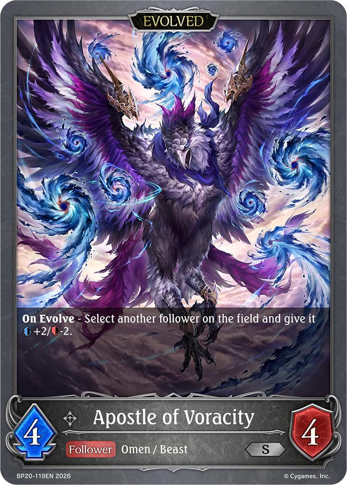 Apostle of Voracity (Evolved) (BP20-119EN) [Omens and Heirs]
