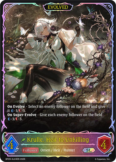 Krulle, Heir to Unkilling (Evolved) (BP20-SL03EN) [Omens and Heirs]