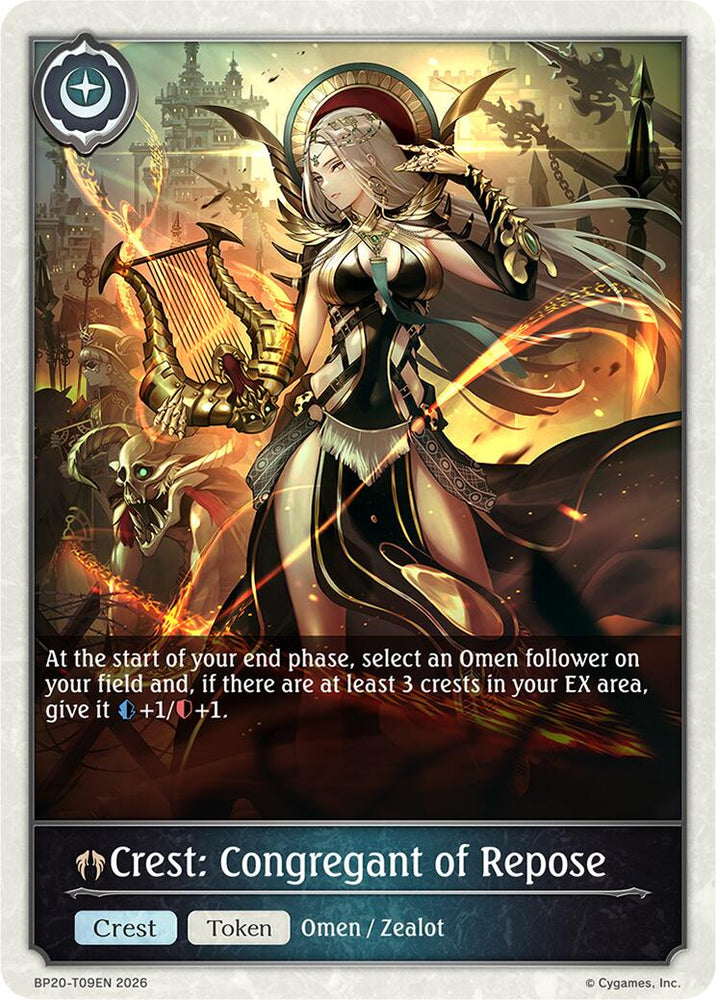 Crest: Congregant of Repose (BP20-T09EN) [Omens and Heirs]