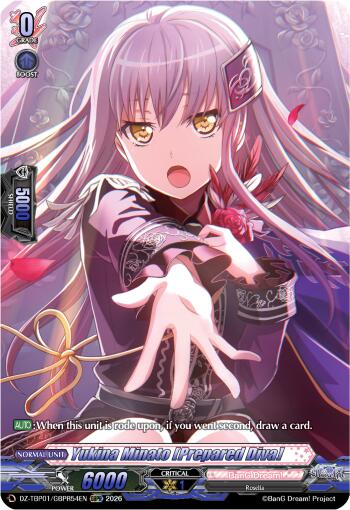 Yukina Minato [Prepared Diva] (DZ-TBP01/GBPR54EN) [BanG Dream! Girls Band Party!]
