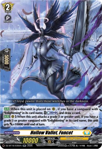 Hollow Vallet, Foncet (DZ-BT16/035EN) [Parallactic Dawn]