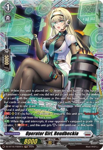 Operator Girl, Reudbeckia (DZ-BT16/FR20EN) [Parallactic Dawn]