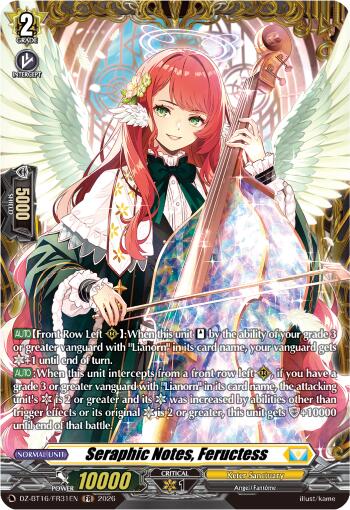 Seraphic Notes, Feructess (DZ-BT16/FR31EN) [Parallactic Dawn]