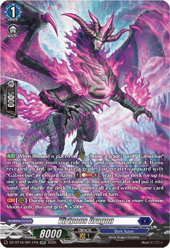 Virtuous Dragon (DZ-BT16/SR11EN) [Parallactic Dawn]