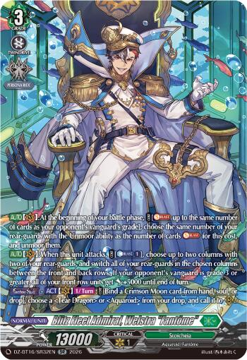 Blitz Fleet Admiral, Welstra "Fantome" (DZ-BT16/SR32EN) [Parallactic Dawn]