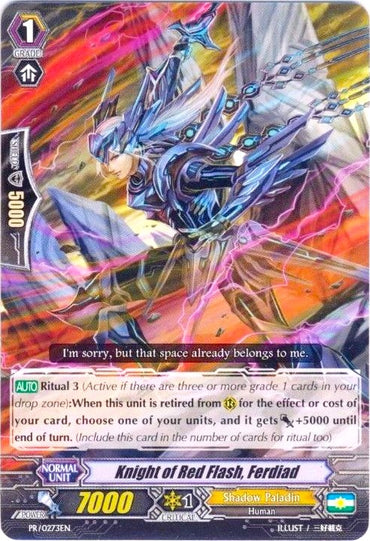 Knight of Red Flash, Ferdiad (PR/0273EN) [Promo Cards]