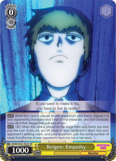 Reigen: Empathy (MOB/SX02-002S SR) [Mob Psycho 100]