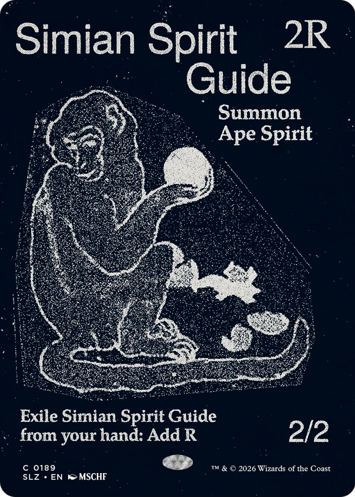 Simian Spirit Guide (0189) [Secret Lair x MSCHF: The Zeta Set]