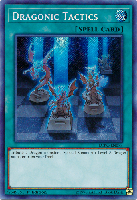 Dragonic Tactics [LCKC-EN073] Secret Rare