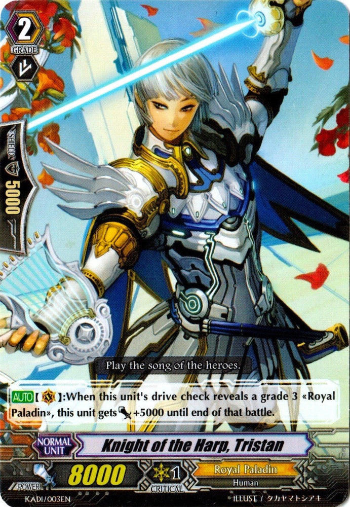 Knight of the Harp, Tristan (KAD1/003EN) [Kero Kero Ace Pack]